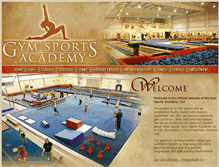 Tablet Screenshot of gymsportsacademy.com